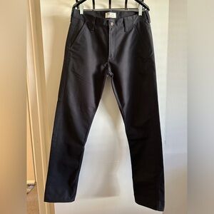 Levi's x Filson Made in the USA 505 Tin Cloth Men's Pants - Size 33x34 - Black